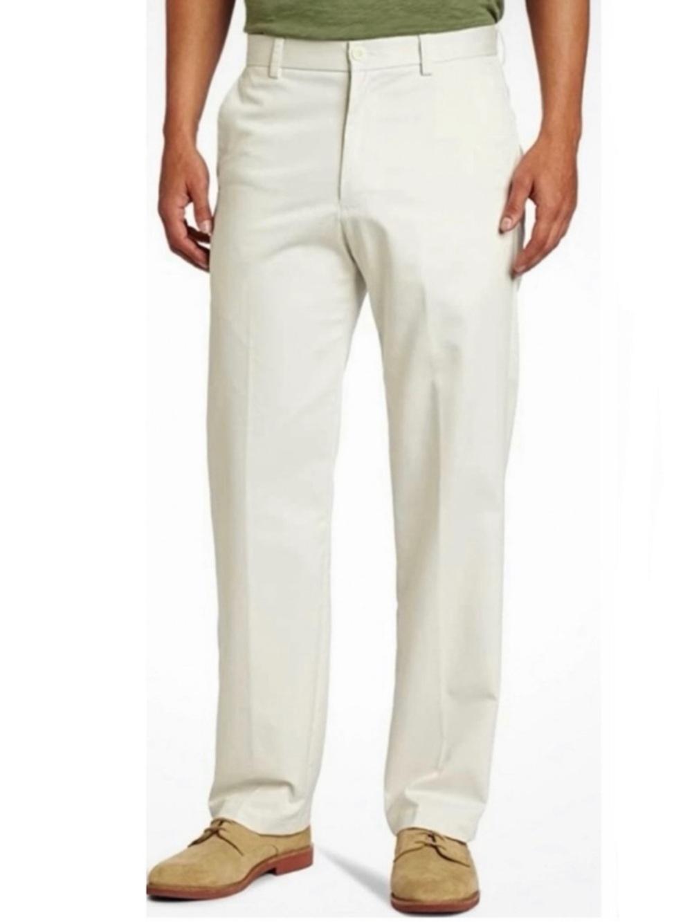 Izod Wrinkle Free Flat Front Chino Pants